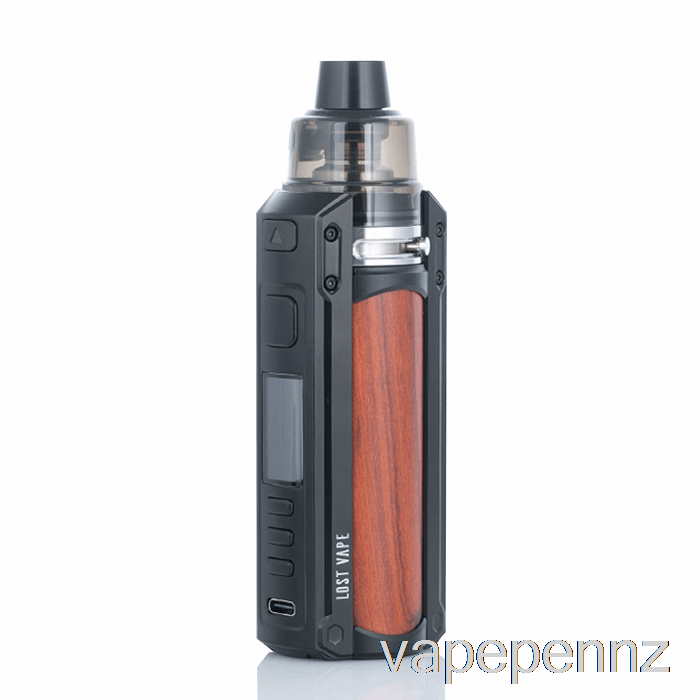 Lost Vape URSA QUEST 100W Pod Mod Kit Black / Red Sandalwood VAPE NZ